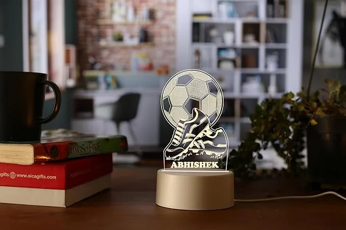 football lamp gift