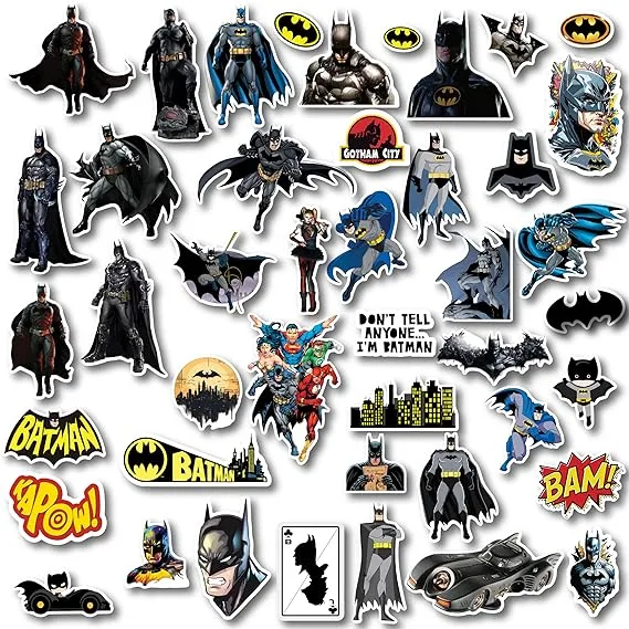 Collection of batman stickers